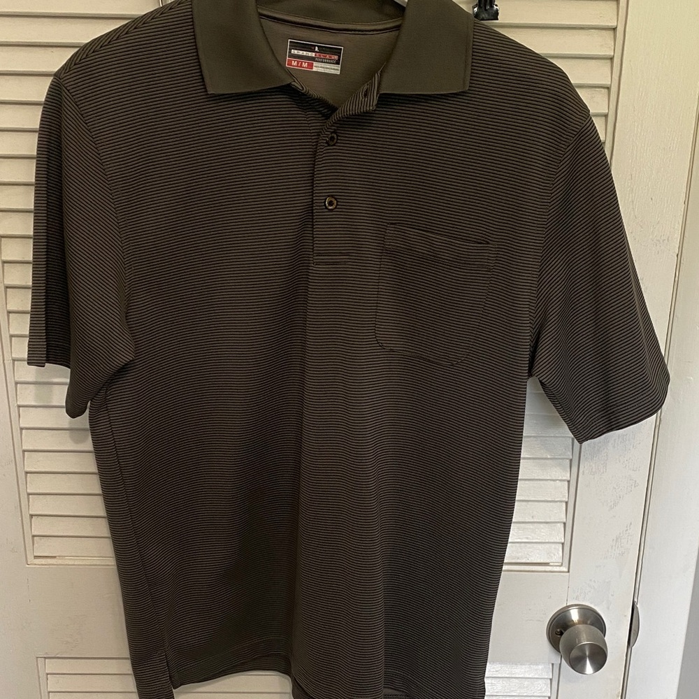 Grand Slam Dark Olive Polo Shirt